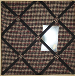 Tweed memo board.